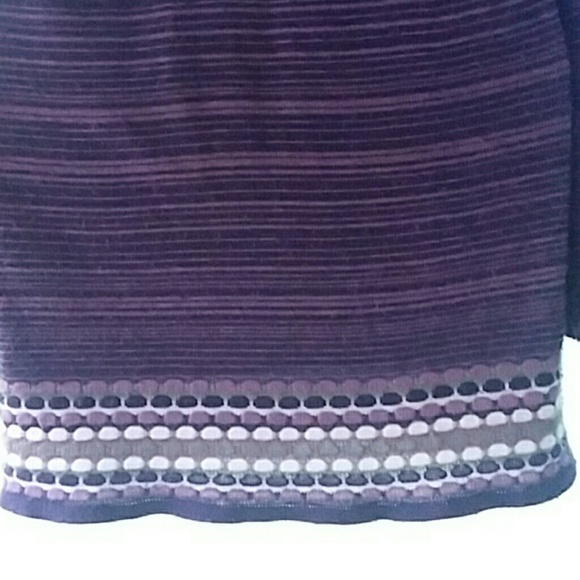 Decree Sweater/Tunic/Dress Purple - Picture 3 of 8